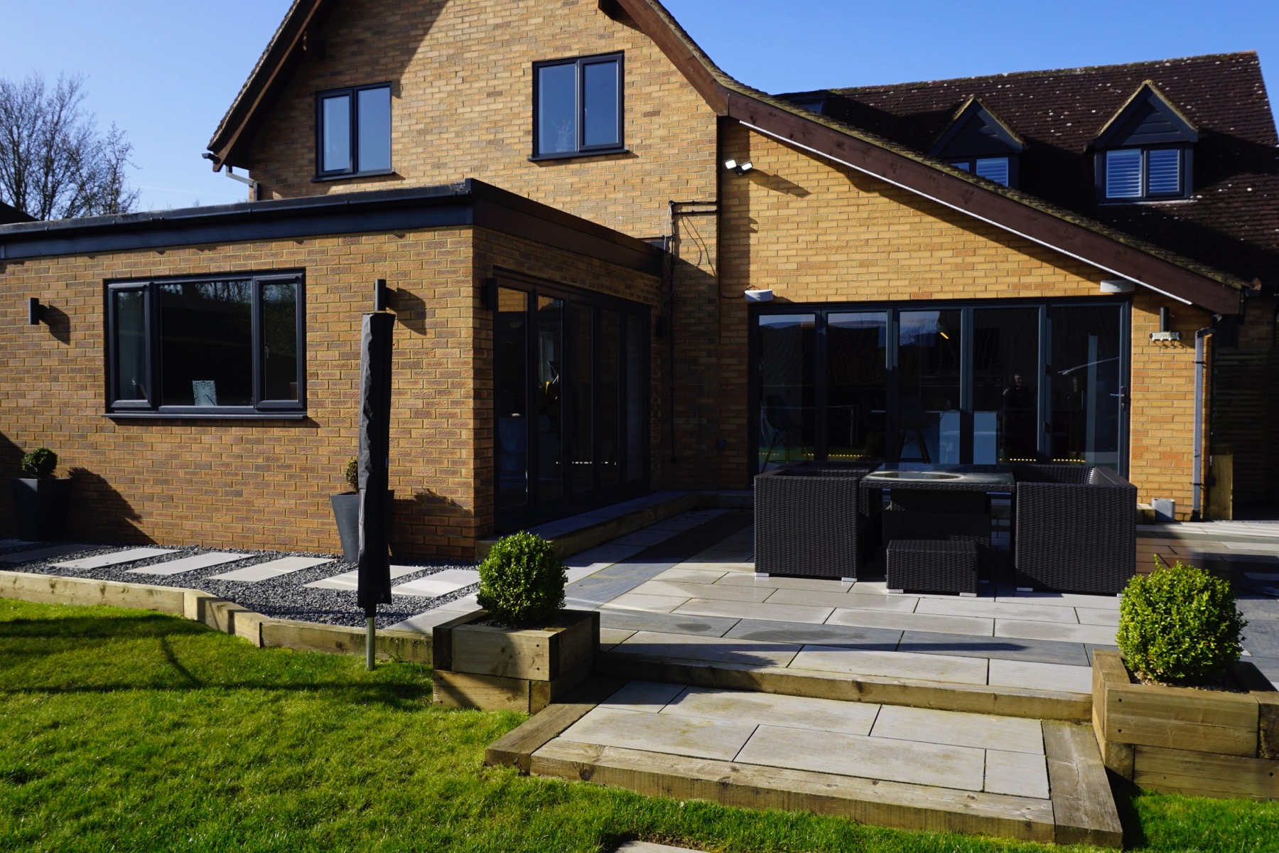 Rear Extension with Bi-Folding doors and other building work