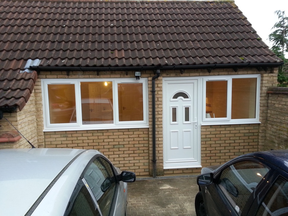Double Garage Conversion in Fishermead