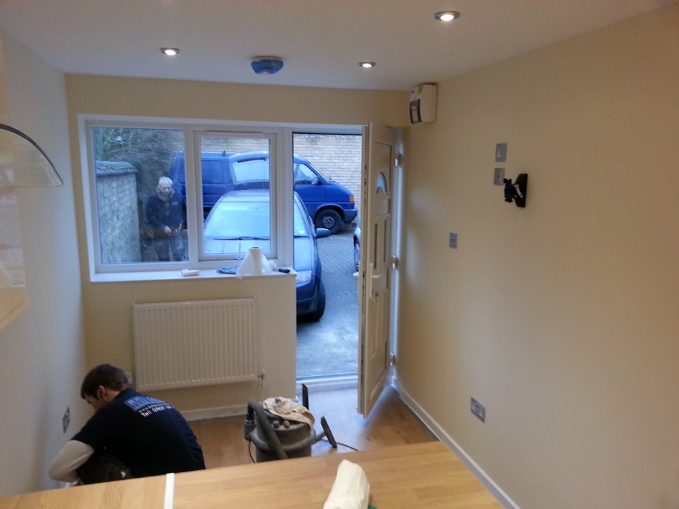 Double garage conversion to a studio flat in Fishrmead by SFS